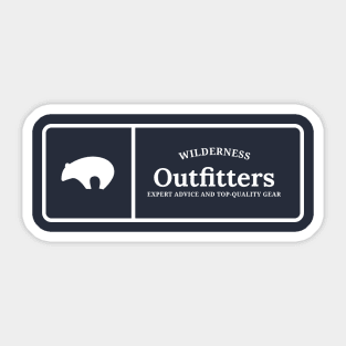 Wilderness Outfitters Sticker